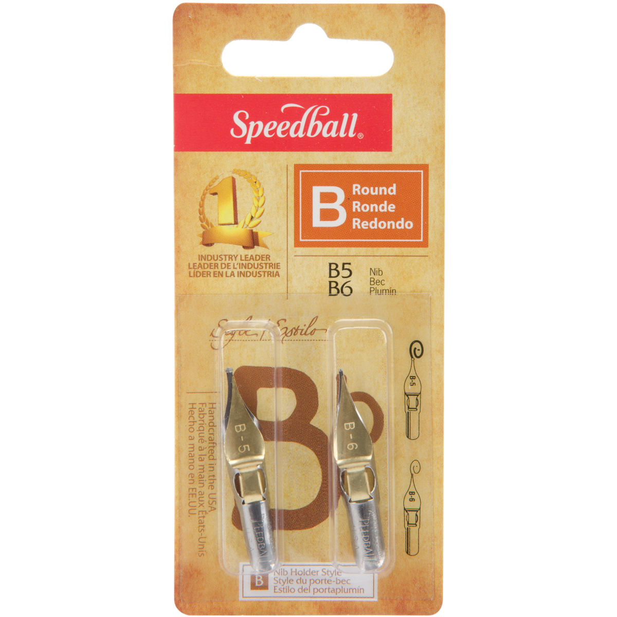 Speedball Calligraphy Pen Nibs 2/Pkg-B5 & B6 | EBay