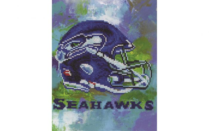 Sporticulture 10 x 12.5 NFL Seattle Seahawks Diamond Painting Kit